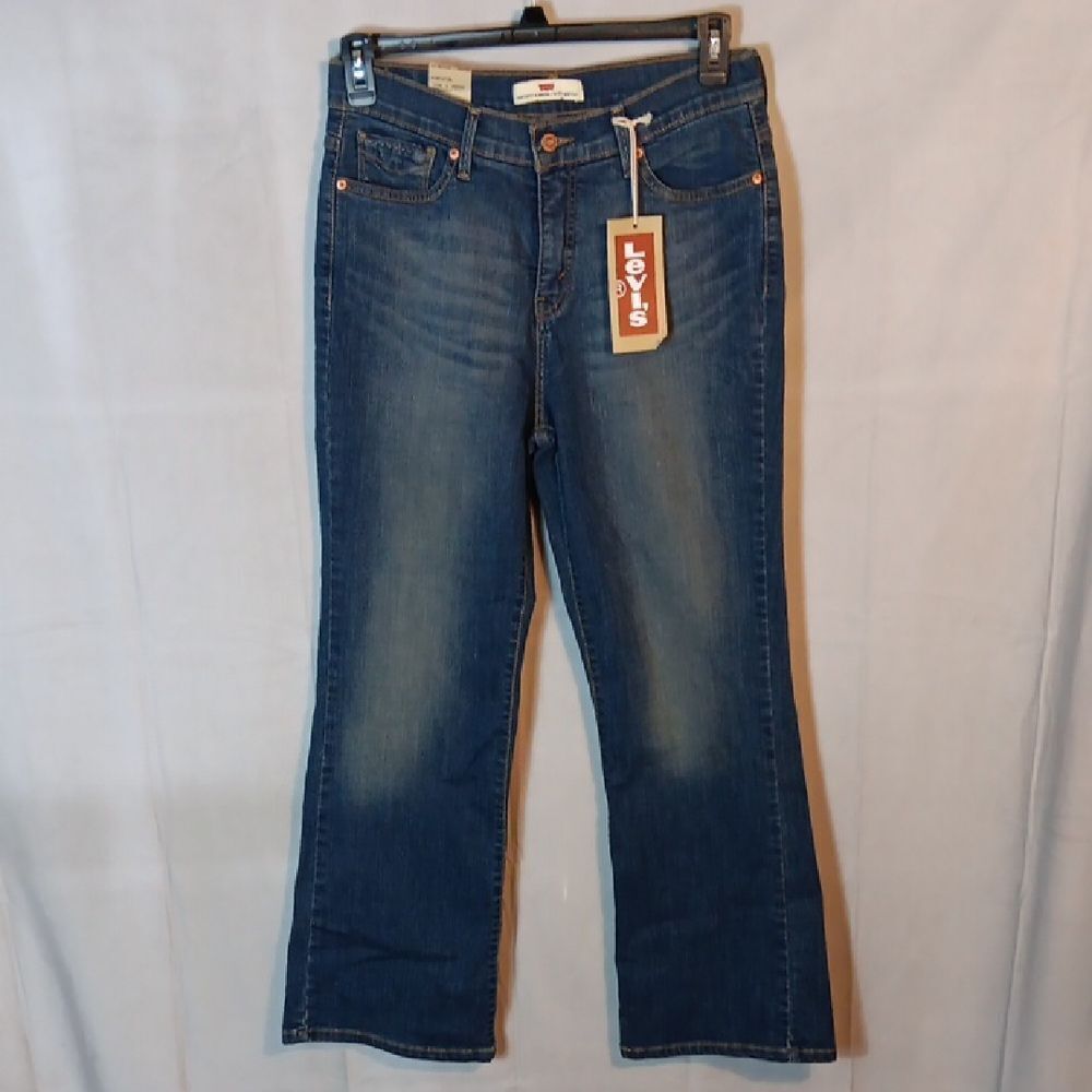 Levi's Women's Dark Blue Flare Jeans